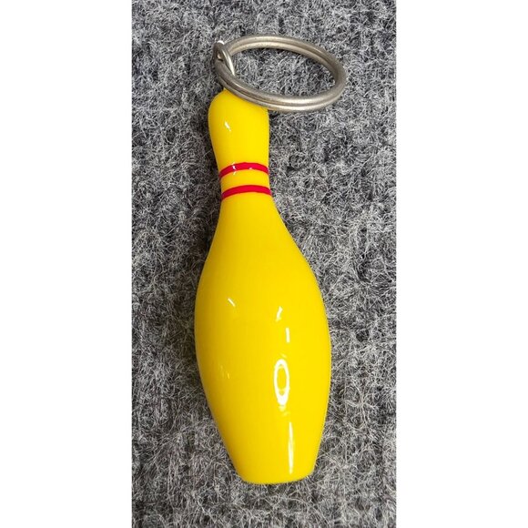 Mini Bowling Pin Keychain ABC 95 Reno Souvenir - Picture 2 of 3